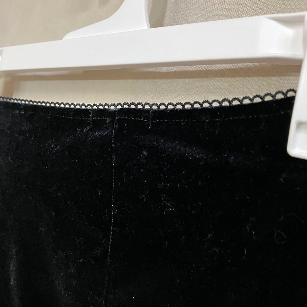 NWT Wild Fable Women's Size XS Black Satin Elastic Waist Velour Maxi Skirt - Picture 11 of 13